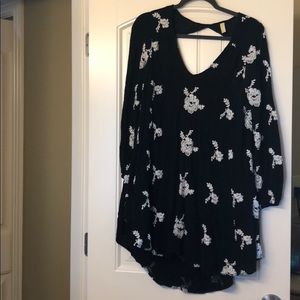 Free poeple black dress